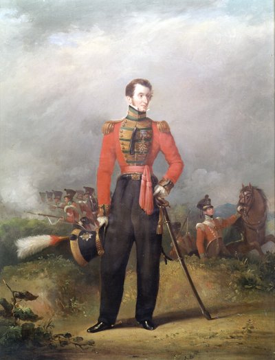 Tenente Generale Sir Thomas Bradford, c.1825 da John Pardon